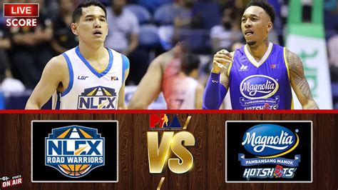 NLEX vs MAGNOLIA Live Scores .